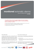 cover of automatic alarms guidelines