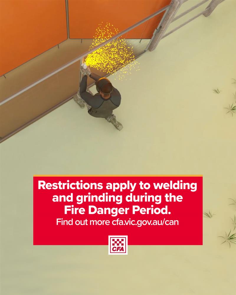Welding and Grinding - Restrictions Apply portrait feed tile