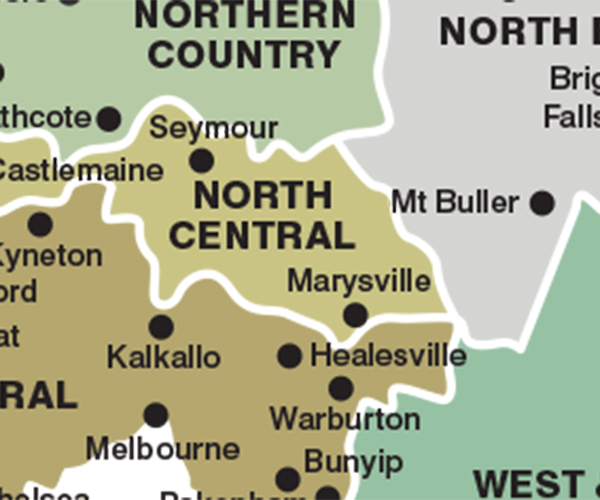 North Central Fire District Map