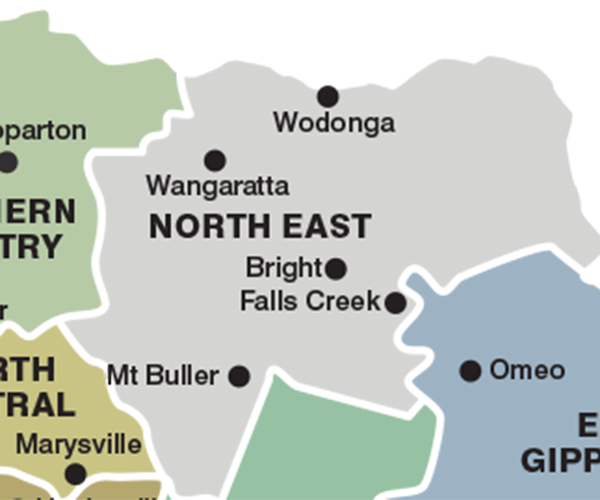 North East Fire District Map