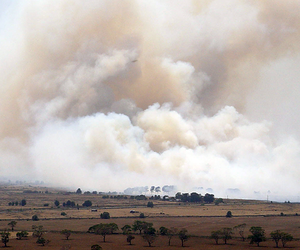 Bushfire - generic landscape