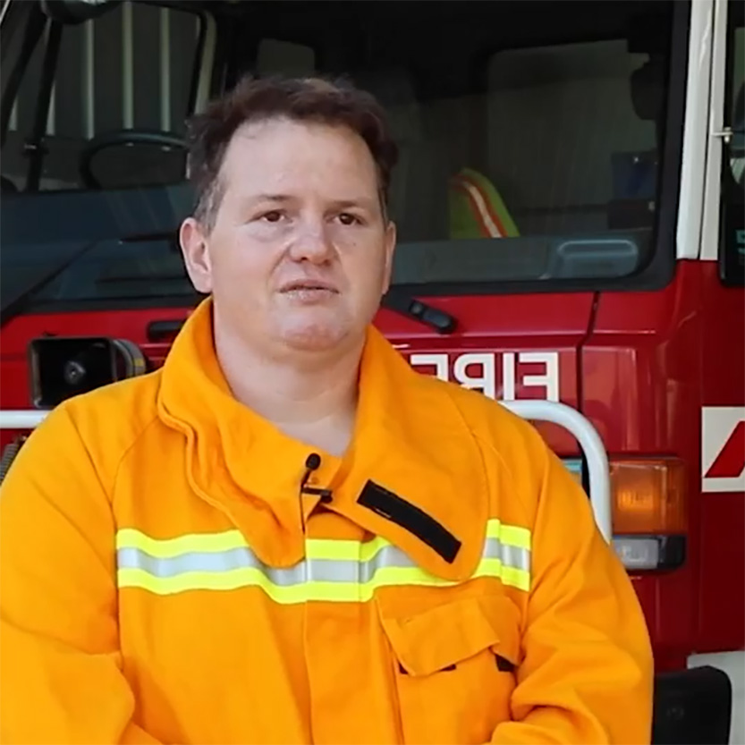 CFA Volunteer Jono Leahy