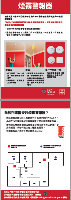 Cantonese (CT) Smoke alarm flyer thumb