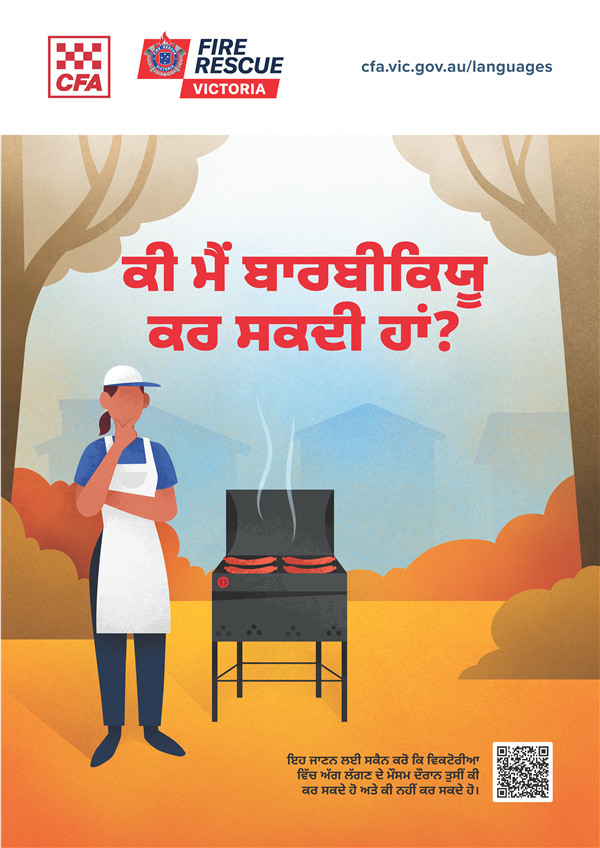 CICI BBQ poster Punjabi