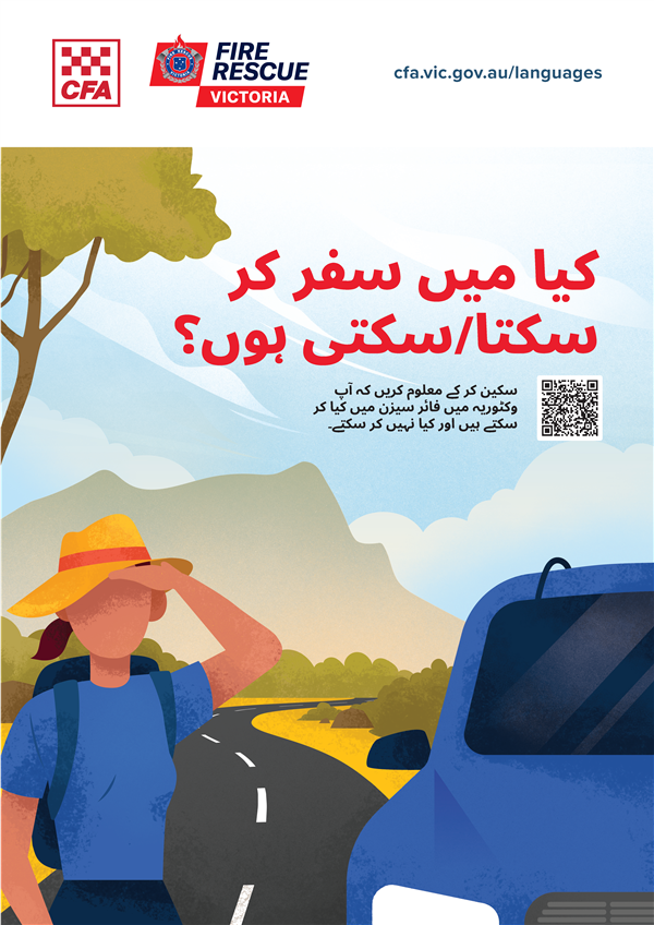 CICI Travel poster Urdu
