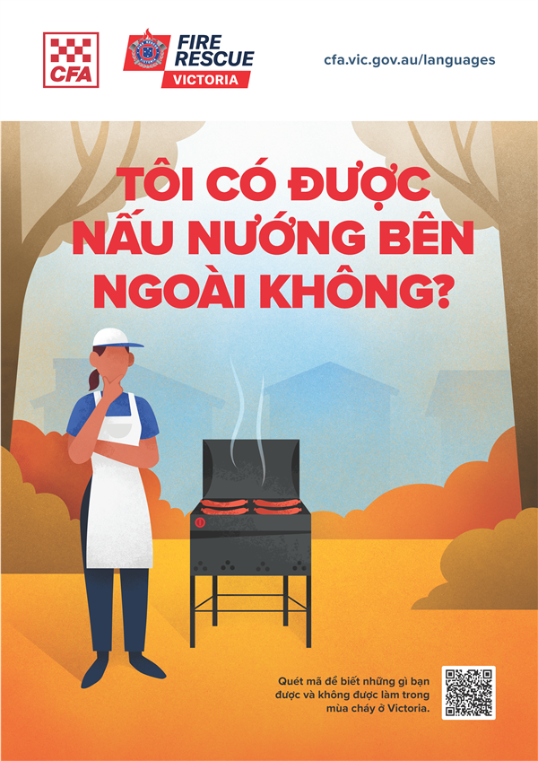 CICI BBQ poster Vietnamese