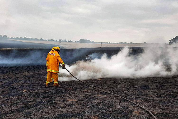 CFA crews thanked for battling recent fires