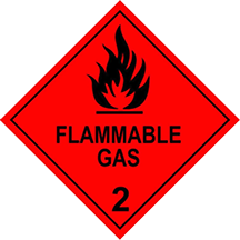Flammable gas icon