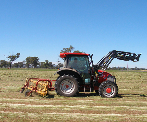 operating machinery