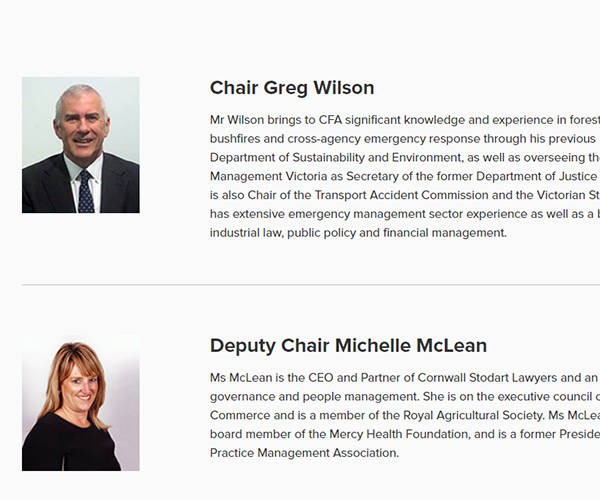 image of board member