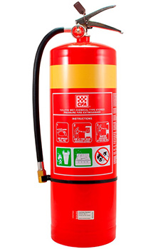 large wet chemical extinguisher