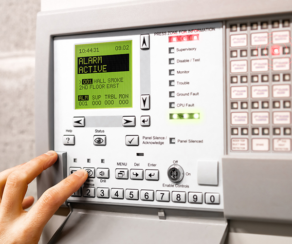 monitored alarm panel