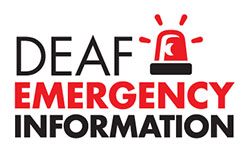 deaf emergency information