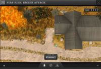 Interactive Bushfire website screenshot 1