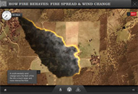 Interactive Bushfire website screenshot 2
