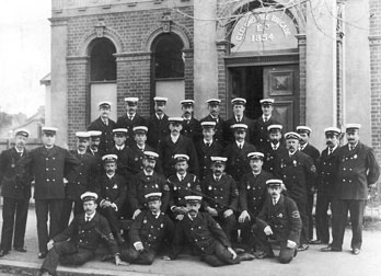 CFA historical image Geelong fire brigade 1880s