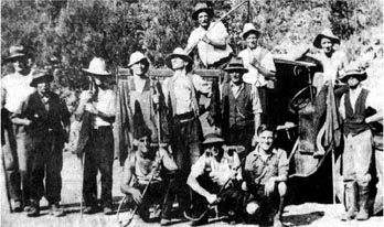 CFA historical image Bush Fire Brigades are formed 1900s