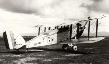 CFA historical image fire spotting in the air