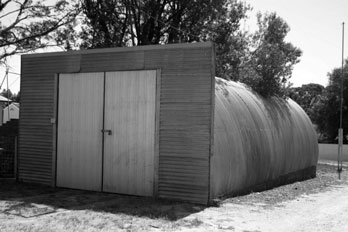 CFA historical image Nissen huts supplied to brigades 1947