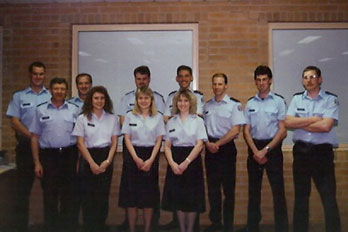 CFA historical image uniforms for female firefighters 1980s