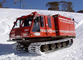 CFA historical image Bombadier Type 4 pumpers 1990s