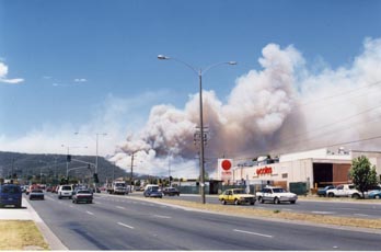 CFA historical image CFA loses a fire truck