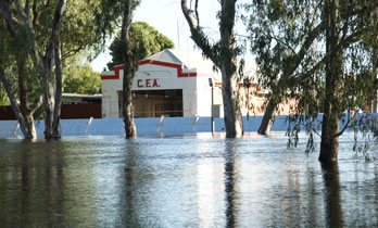 CFA historical image CFA responds to floods across the state 2010s