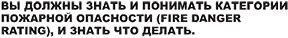 fire danger ratings russian