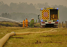 Working with other agencies - fire access roads