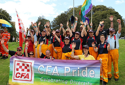 CFA pride flag