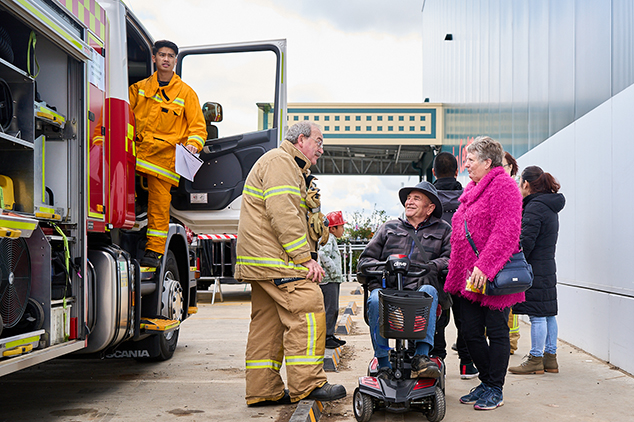 CFA vols at bunnings