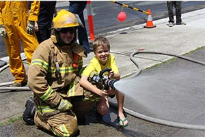 CFA Open Day - Volunteer with Child