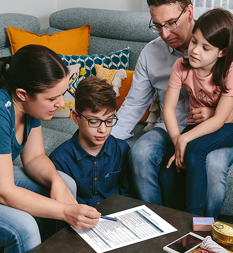 Planning for bushfire family 460