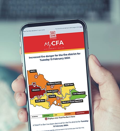 Mycfa screenshot on mobile 460