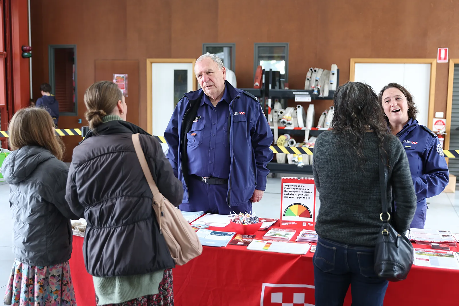 Emerald-FB-open-day-GFR-volunteers-talking-community