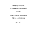 cover of addressing the royal commission